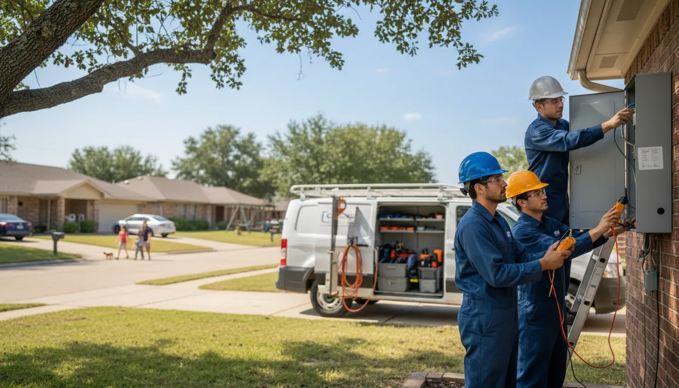 Certified electrician providing emergency electrical services in Kimberly, WI